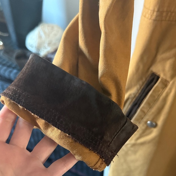 THE TWIN VINTAGE / LL BEAN /Brown Maxi Barn Coat - Picture 4 of 15